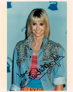 Olivia Newton-John autograph