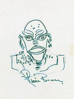 Ricou Browning autograph