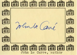 John LeCare autograph