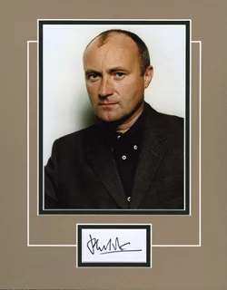 Phil Collins autograph