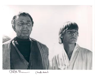 Phil Brown autograph