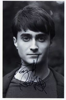 Daniel Radcliffe autograph
