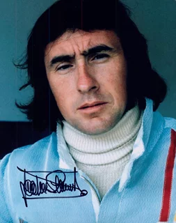 Jackie Stewart autograph