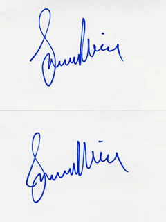 Leonard Nimoy autograph