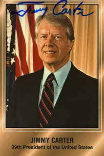 Jimmy Carter autograph