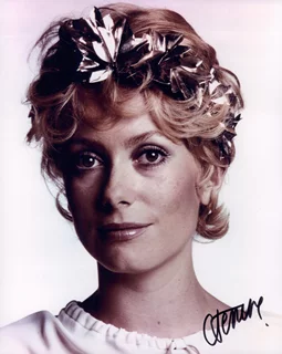 Catherine Deneuve autograph