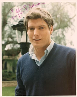 Christopher Reeve autograph