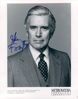 John Forsythe autograph