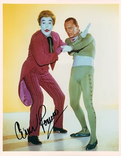 Cesar Romero autograph