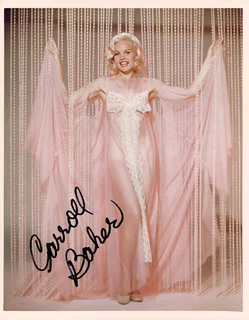 Carroll Baker autograph
