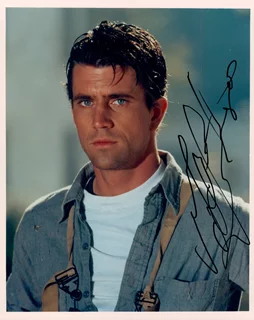 Mel Gibson autograph