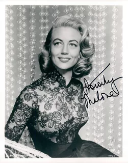 Dorothy Malone autograph