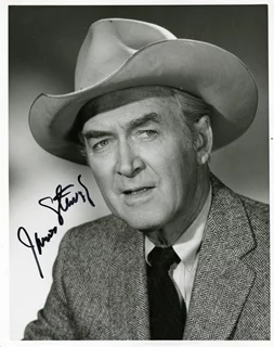 James Stewart autograph
