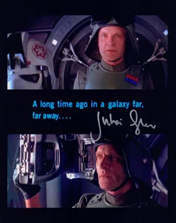 Julian Glover autograph