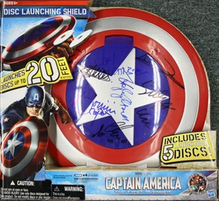 Captain America autograph