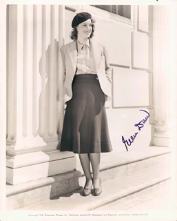 Ellen Drew autograph