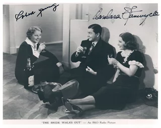 The Bride Walks Out autograph