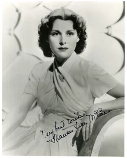 Frances Dee autograph