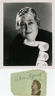 Alison Skipworth autograph