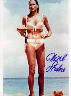 Ursula Andress autograph