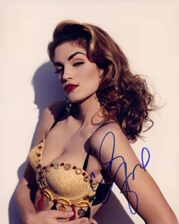 Cindy Crawford autograph