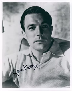 Gene Kelly autograph