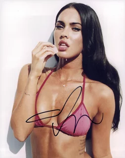 Megan Fox autograph