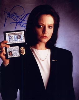 Jodie Foster autograph