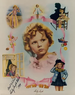 Shirley Temple autograph