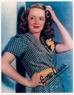 Bette Davis autograph