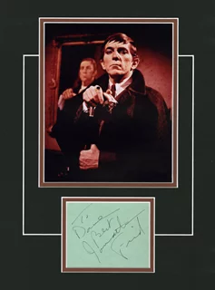 Jonathan Frid autograph