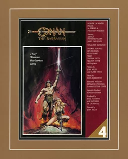 Conan The Barbarian autograph