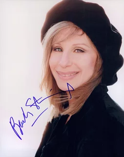 Barbra Streisand autograph