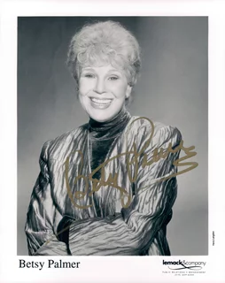 Betsy Palmer autograph
