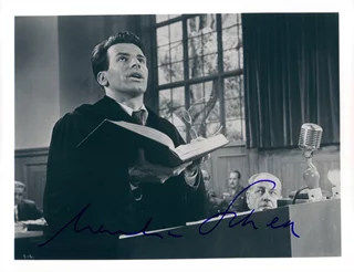 Maximilian Schell autograph