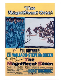 The Magnificent Seven autograph
