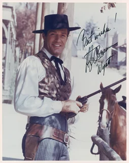 Hugh O'Brian autograph