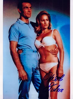 Ursula Andress autograph