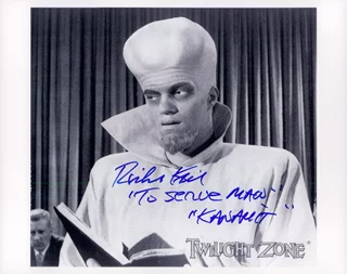 Richard Kiel autograph