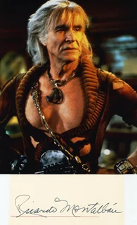 Ricardo Montalban autograph