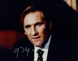 Gerard Depardieu autograph