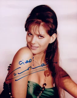 Claudia Cardinale autograph