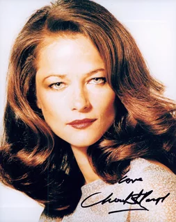 Charlotte Rampling autograph