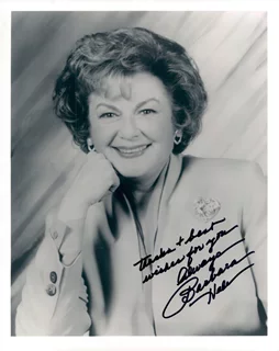 Barbara Hale autograph