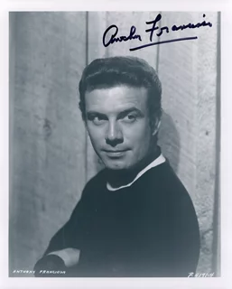 Anthony Franciosa autograph