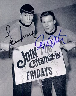 Star Trek autograph