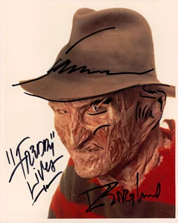 Robert Englund autograph