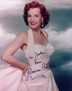 Maureen O'Hara autograph