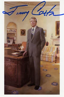 Jimmy Carter autograph