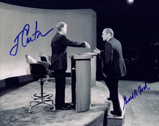 Carter and Ford autograph